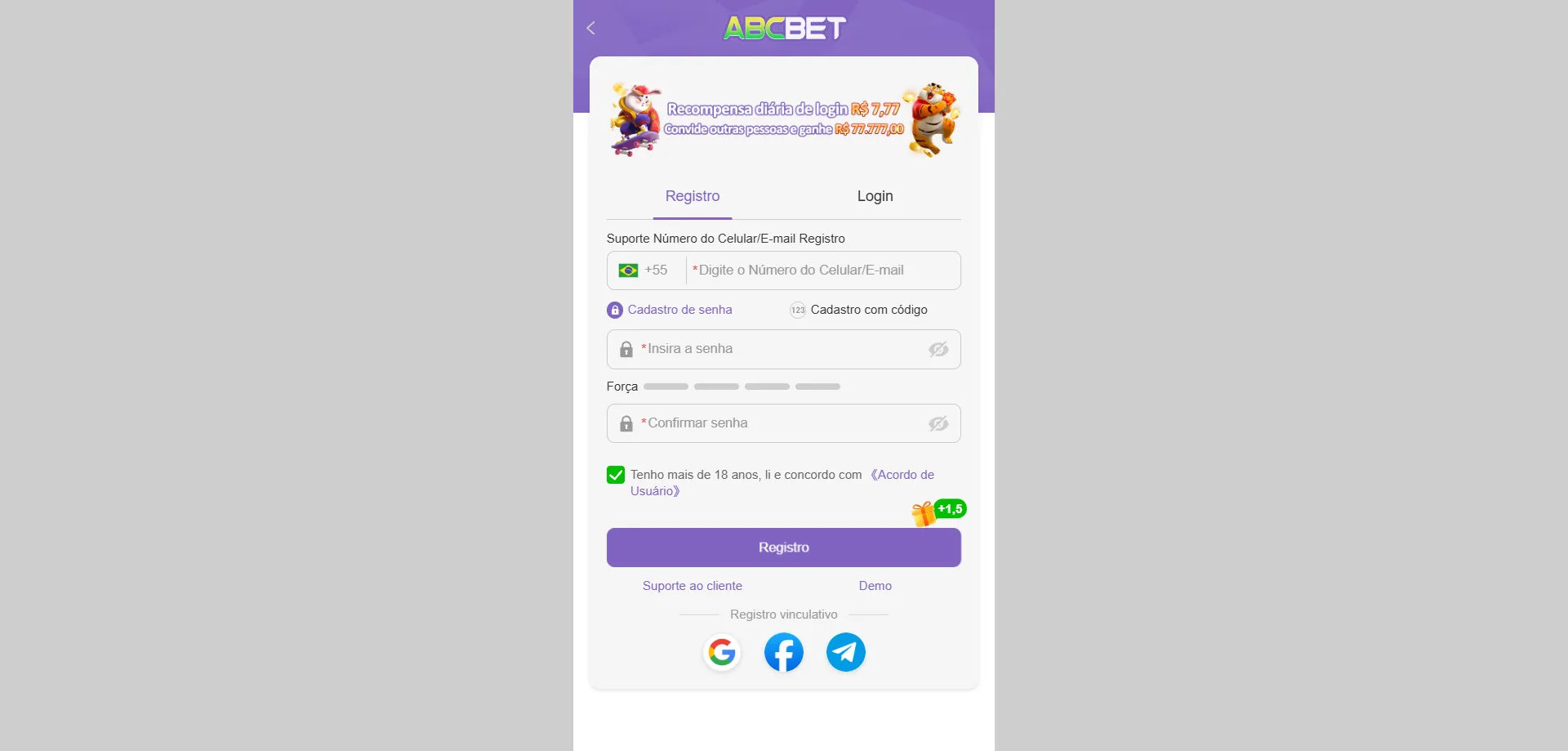 Abcbet Casino versão mobile — jogue slots e apostas no celular
